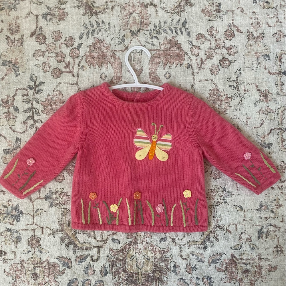 Toddler knit sweater